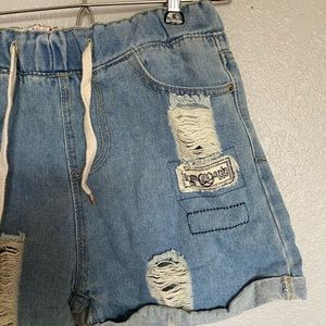 Jean shorts